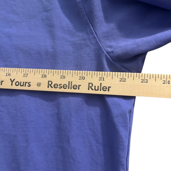 Supreme Shirt Mens Large Trademark Long Sleeve 2019 Purple Gold Back Text Cotton - Picture 7 of 11